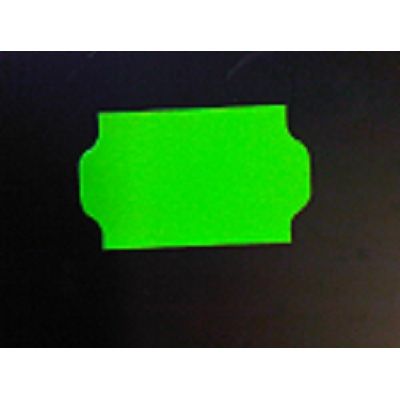 Klika -  Etiket 3219 fl.groen perm 2-slit 30.000