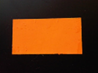 Klika -  Etiket 3719 fluor oranje perm 25.000 2 stuks