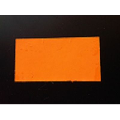 Klika -  Etiket 3719 fluor oranje perm 25.000 2 stuks