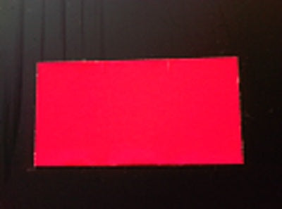 Klika - Etiqueta 3719 rojo fluorescente permanente 25.000