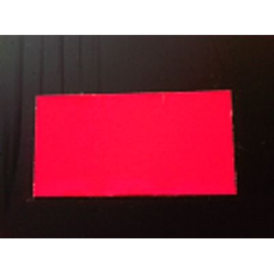 Klika -  Etiket 3719 fluor rood permanent 25.000