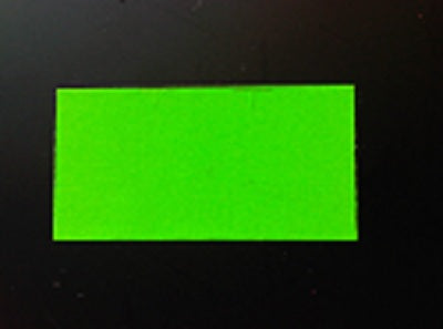 Klika -  Etiket 3719 fluor groen afneembaar 25000