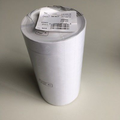 Klika -  Etiket SP 1136 T01 wit permanent 14.000 4 stuks