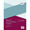 Multo - Photo bag A4 23-hole 4-compartments 10X15cm PP transparent 10 pieces