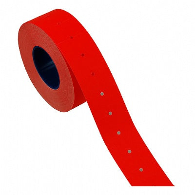 Klika -  Etiket 2112 fl.rood perm gat 50.000Hallo 3 stuks