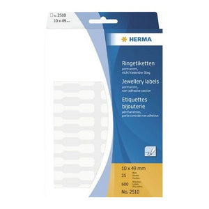 Klika - Jeweler label 49x10 mm folder 600 pieces 15 pieces