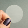 Klika -  Etiket 40 mm rond transparant 2000 stuks
