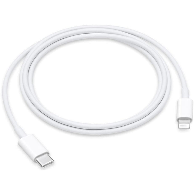 Apple - Apple kabel, Lightning (8-pin) naar USB-C, 1 m, wit