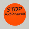 Klika -  Etiket fluor rood 35mm STOP Aktionpreis