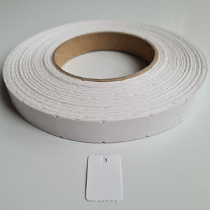Klika -  Hangetiket op rol 17x25mm blanko 2000 st