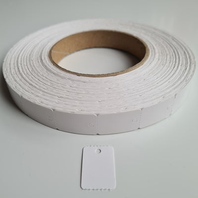 Klika -  Hangetiket op rol 17x25mm blanko 2000 st