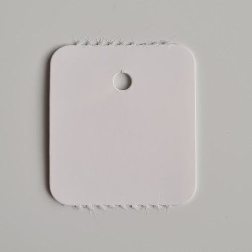 Klika -  Hangetiket op rol 25x27 mm blanko 2000st