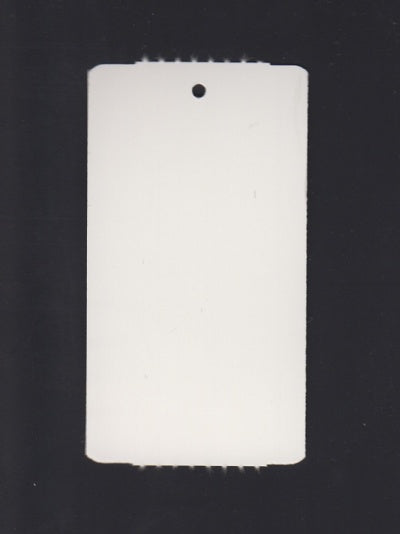 Klika -  Hangetiket op rol 39x70mm 1000 stuks