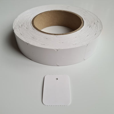 Klika - Hanging label on roll 30x40 mm blank 1000 pcs. 14 pieces