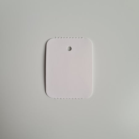 Klika -  Hangetiket op rol 30x40 mm blanko 1000st 14 stuks