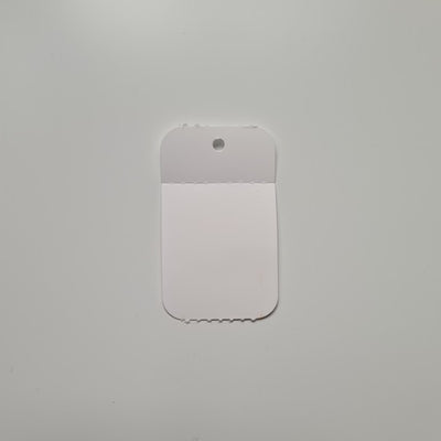Klika - Hängeetikett auf Rolle 30x50mm blanko perf1000 10 Stück