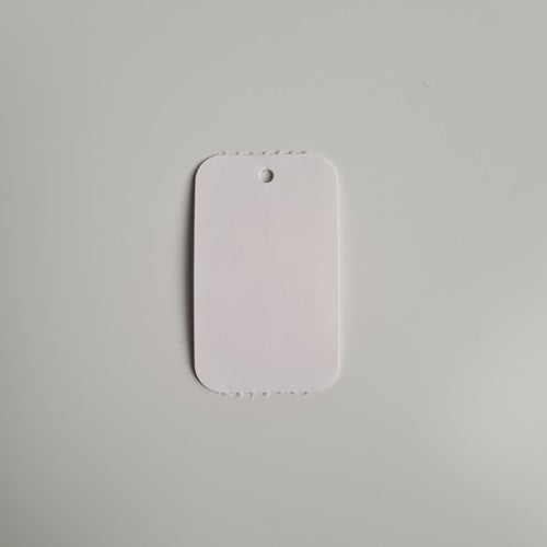 Klika - Hanging label on roll 30x50 mm blank no perf