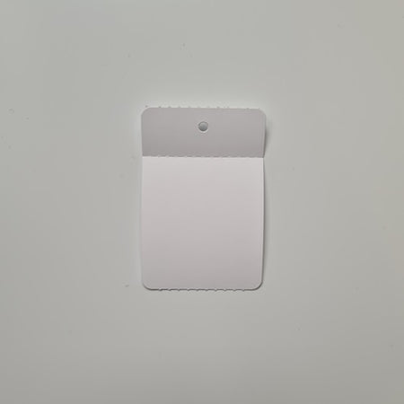 Klika -  Hangetiket op rol 40x60mm blank+perf1000 11 stuks
