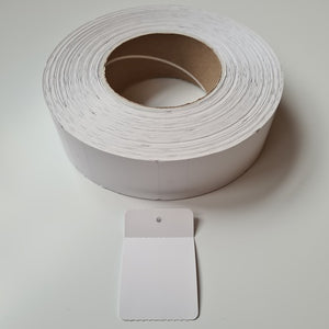Klika - Hängeetikett auf Rolle 40x60mm blanko+perf1000 11 Stück