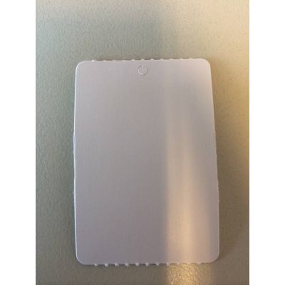 Klika -  Hangetiket op rol 40x60 mm bl.geen perf
