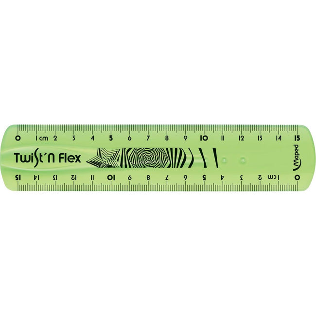 Maped - lat Twist'n Flex, 15 cm