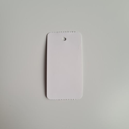 Klika - Hanging label on roll 30x58 mm narrow 1000 roll 14 pieces