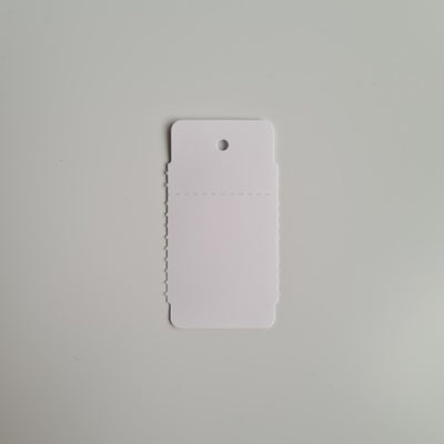 Klika -  Hangetiket op rol 58x30 mm perf.wit 2000