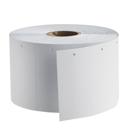 Klika -  Hangetiket op rol 45x90mm blanko1000 rol