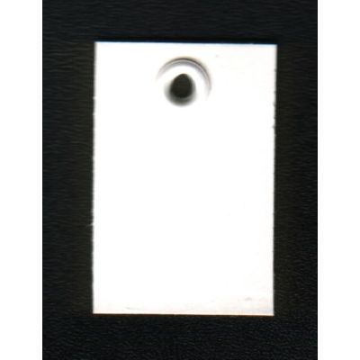 Klika - carta ghiaccio 25x32 mm con occhiello in plastica, 5 pezzi