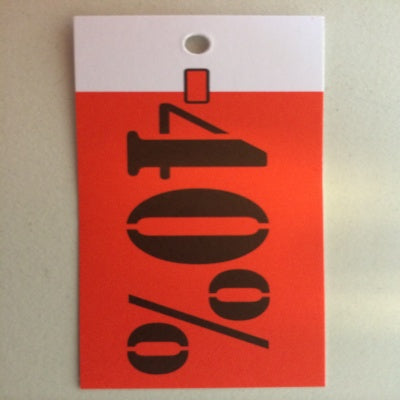 Klika - Hanging label 35x70 mm -40% cut 250 pcs
