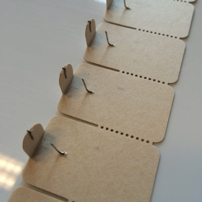 Klika - Press-on label 24x37 mm on strips of 24