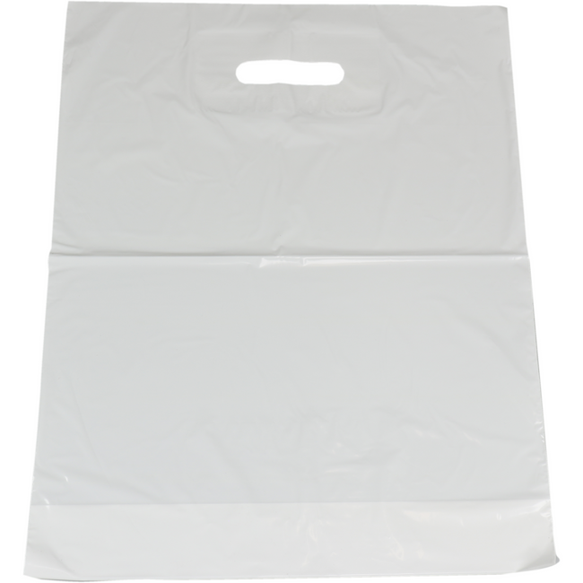 Klika - Tas | Ldpe | Dkt | 37x 10x45cm | Tragetasche | Weiß | 500 Stücke