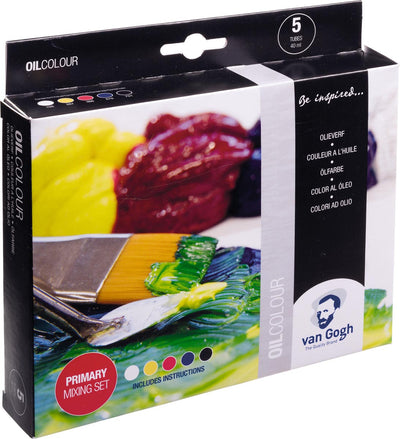 Van Gogh -   olieverf, primaire mengset van 5 x 40 ml