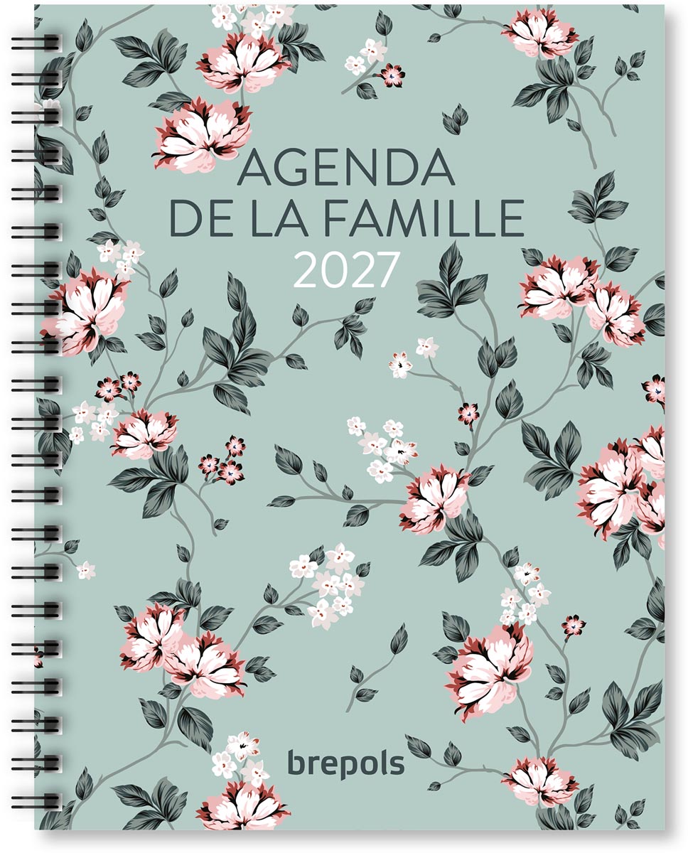 Brepols - planning familial, 12 mois, Français, 2026