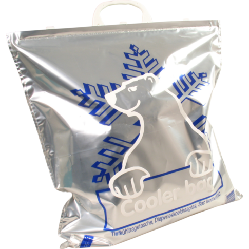 Klika - Tas | LDPE | platte handgreep | 45x45cm | koeldraagtas | 100 stuks