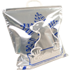 Klika - Tasche | LDPE | flacher Griff | 45x45cm | Kühltasche | 100 Stück