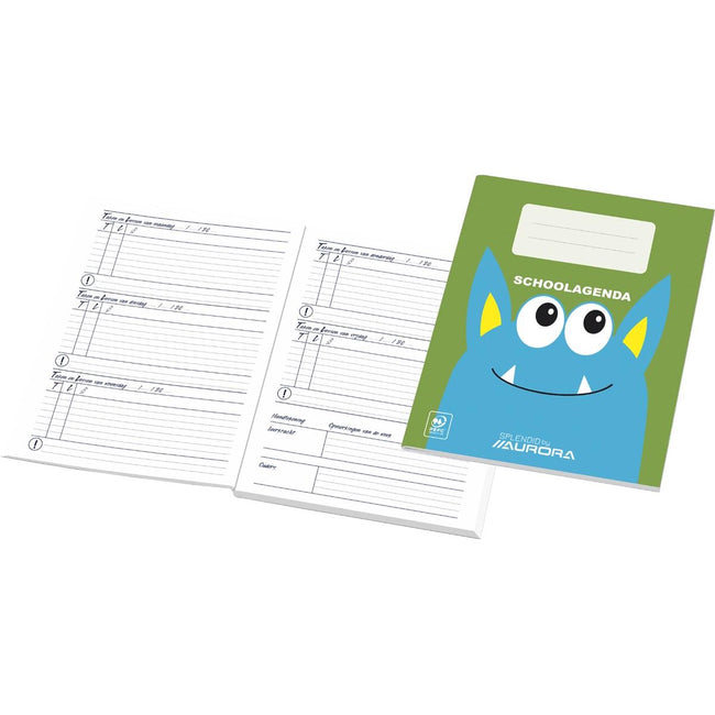 Aurora - school agenda in Dutch, perpetual