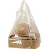 Klika - Bag | LDPE | 27x6x47cm | shirt tote bag | transparent | 1000 pieces