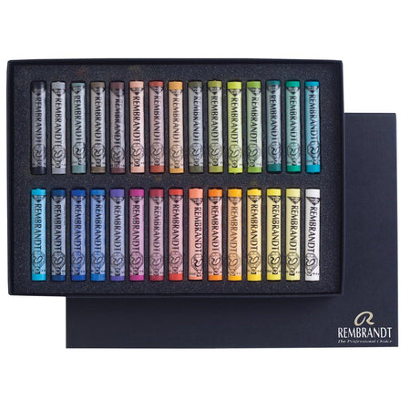 Rembrandt – weiche Pastellkreide, Schachtel mit 30 Pastellkreiden