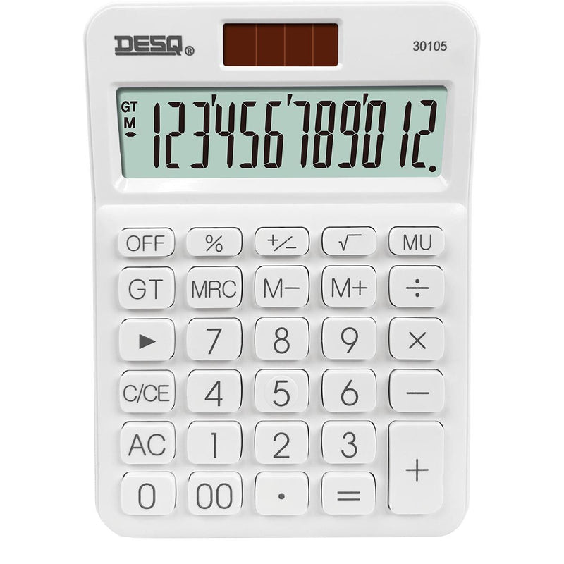 Desq -  bureaurekenmachine 30105, wit