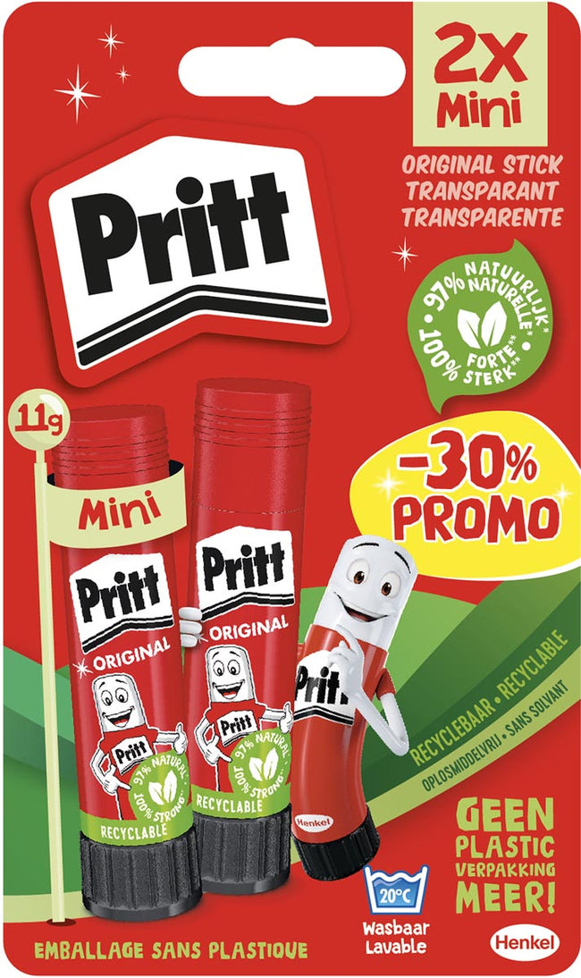 Pritt - Glue stick stick original 2x 11gr promo