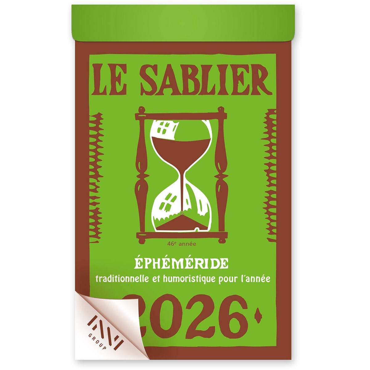 Klika - Calendario de bloques diario Le Sablier, 2026