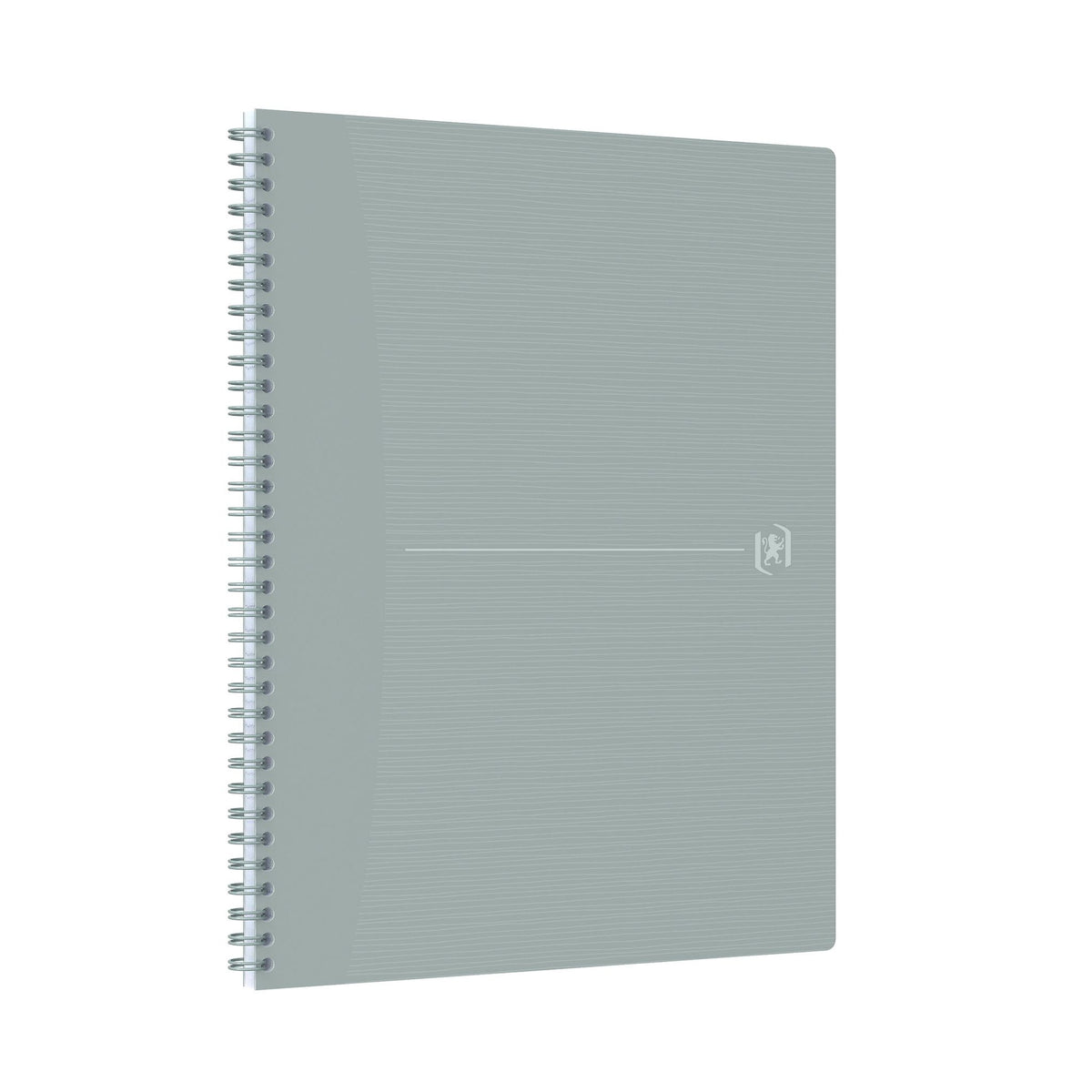 Oxford -  Spiraalblok oxf origin a4+ lijn 140pag 80gr grijs | 5 stuks