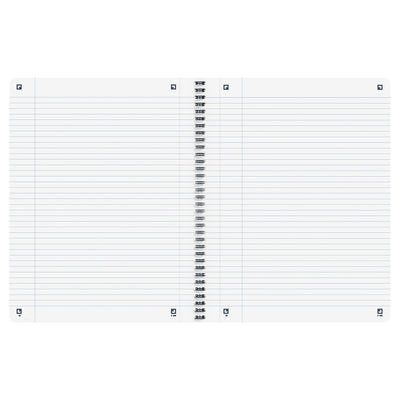 Oxford -  Spiraalblok oxf origin a4+ lijn 140pag 80gr grijs | 5 stuks