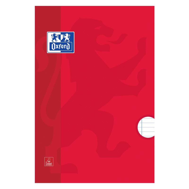 Oxford -  Schrift  school a4 lijn 72pag 80gr assorti | 10 stuks