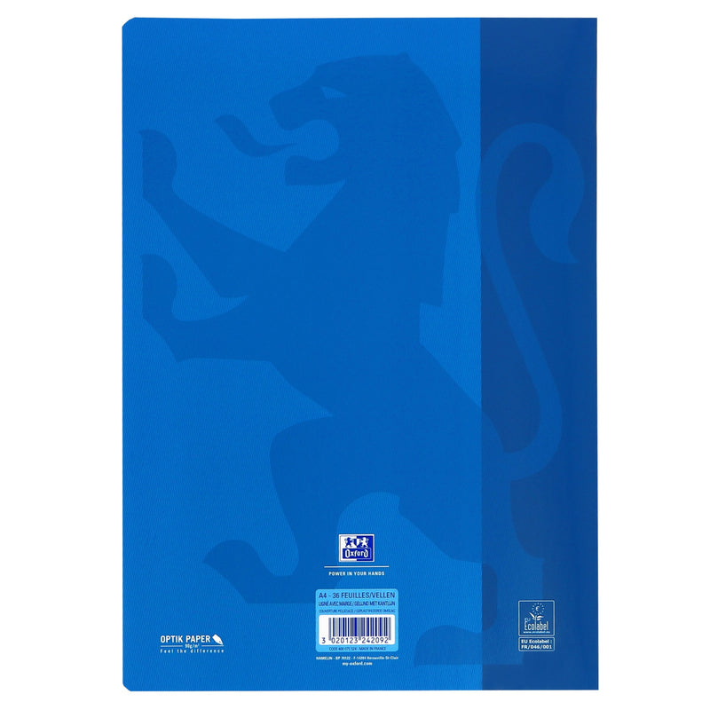 Oxford -  Schrift  school a4 lijn 72pag 80gr assorti | 10 stuks