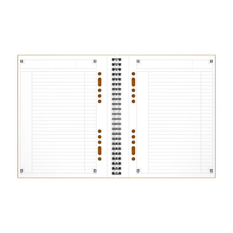 Oxford -  Spiraalblok oxf international notebook a5+ lijn | 5 stuks