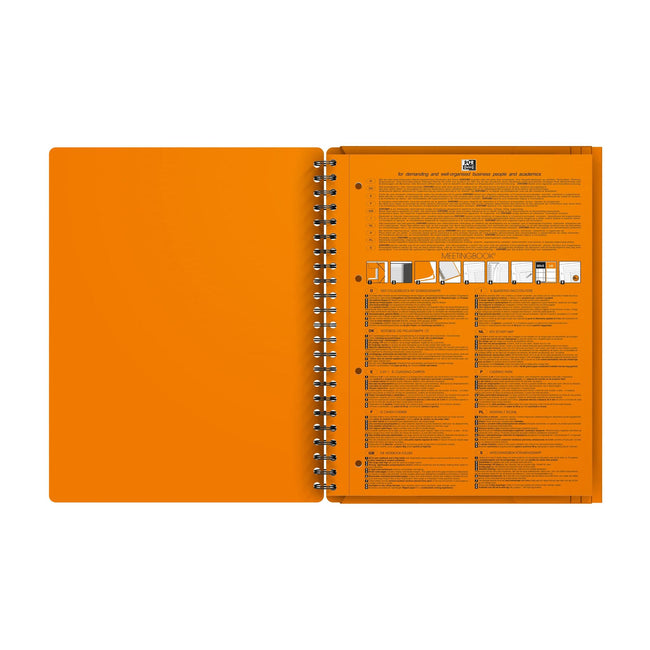 Oxford -  Spiraalblok oxf international meetingbook a4+ lijn | 5 stuks