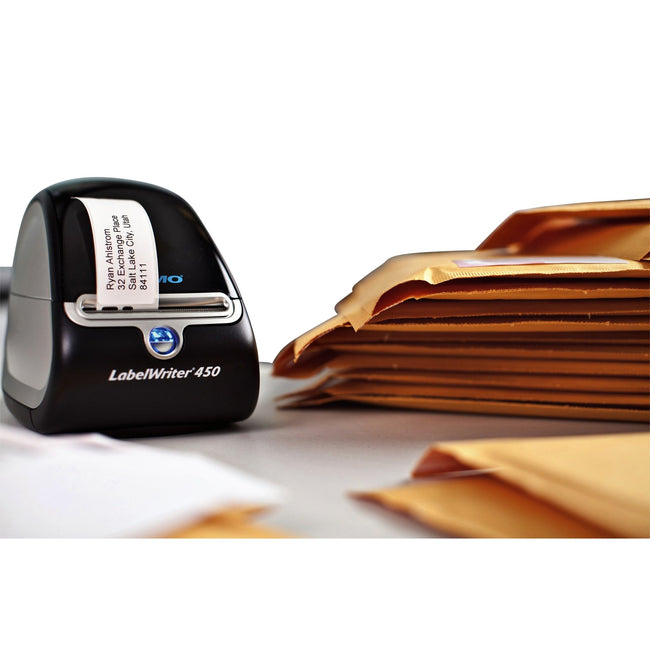 Dymo -  Etiket LabelWriter adressering 28x89mm 12 rollen á 130 stuks wit