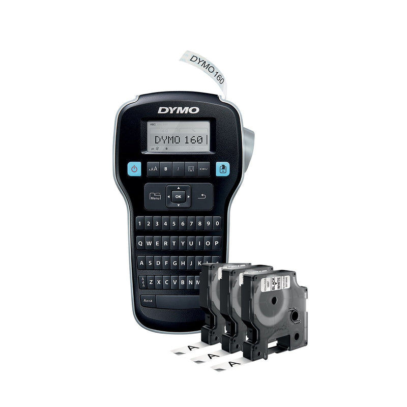 Dymo -  Labelprinter  labelmanager 160 qwerty 12mm pak
